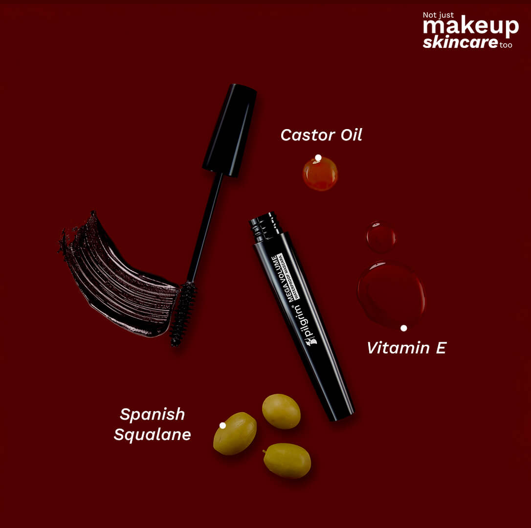 Pilgrim Mega Volume Waterproof Mascara | 5 ml | iBellaa