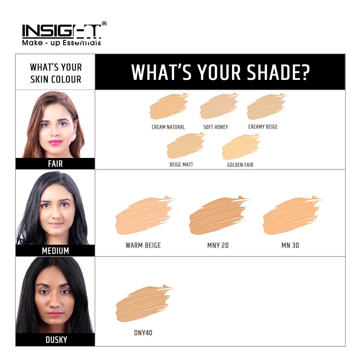 Insight Cosmetics Concealer Foundation | 20 ml | iBellaa