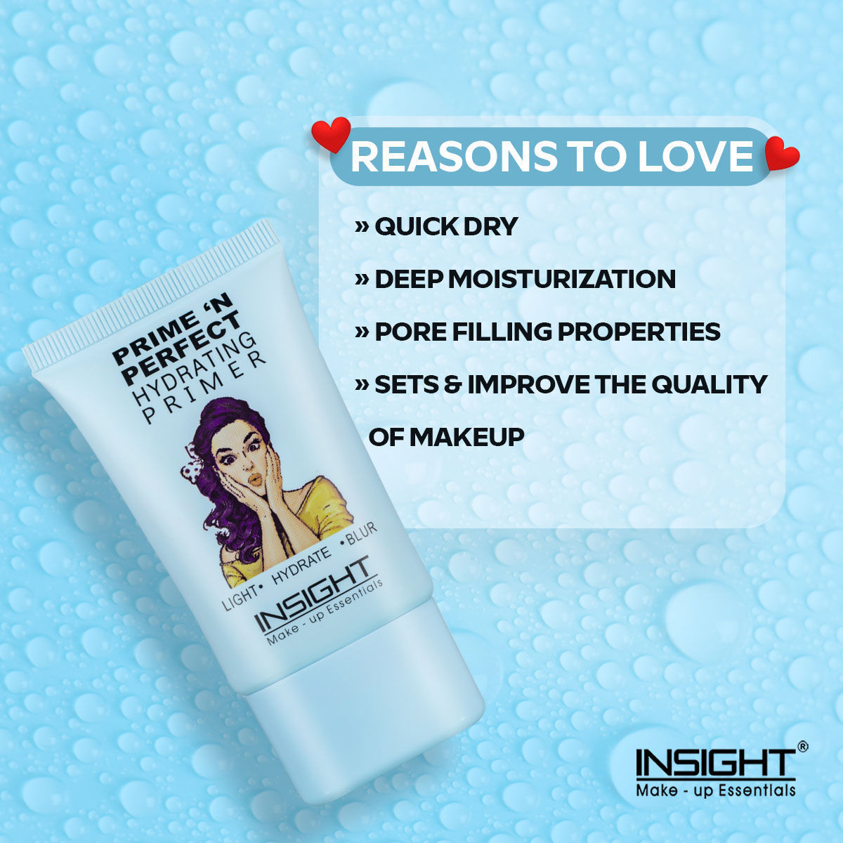 Insight Cosmetics Prime N Perfect Hydrating Primer | iBellaa