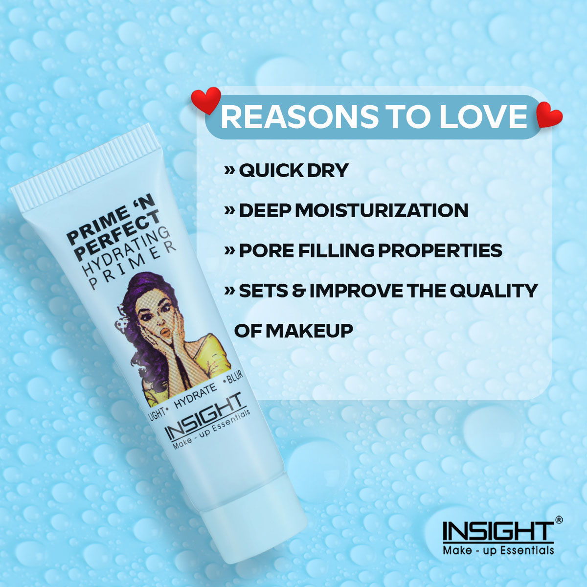 Insight Cosmetics Prime N Perfect Hydrating Primer | iBellaa