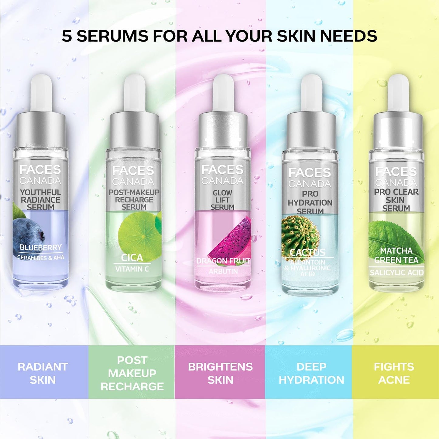 Faces Canada Glow Lift Serum Dragon Fruit | 27 ml | iBellaa