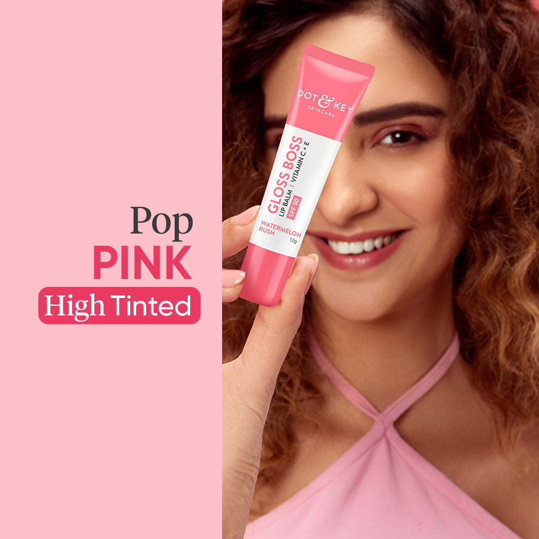 DOT & KEY Vitamin C + E Lip Balm with SPF 50+ | 12 g | iBellaa