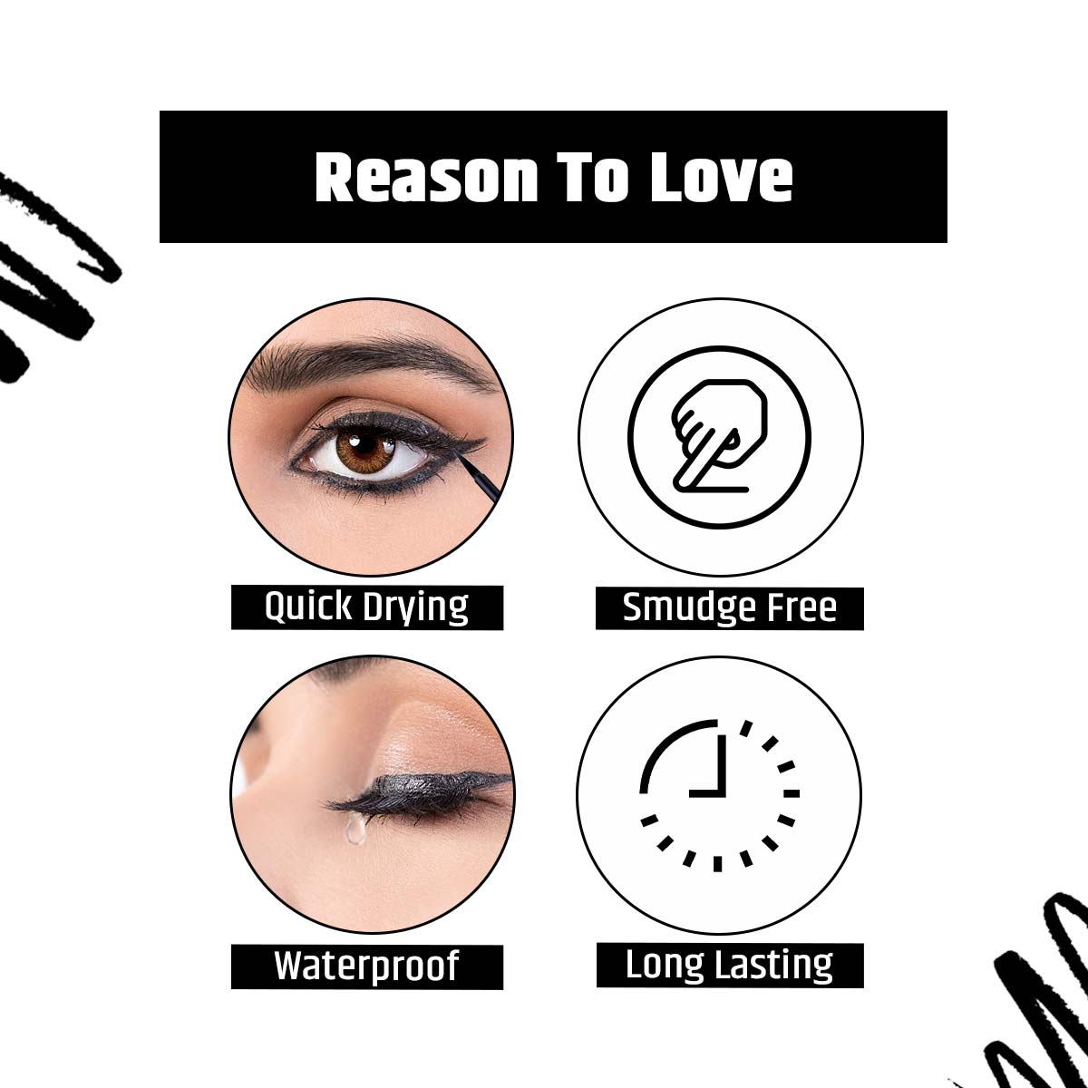 Insight Cosmetics Shiny waterproof Eyeliner | 5 ml | iBellaa