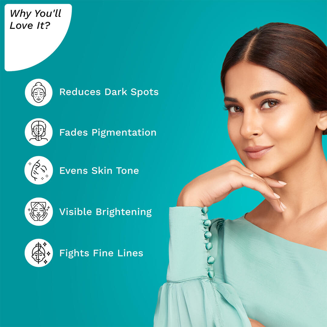 Pilgrim Alpha Arbutin & Vitamin C Brightening Serum | 30 ml | iBellaa