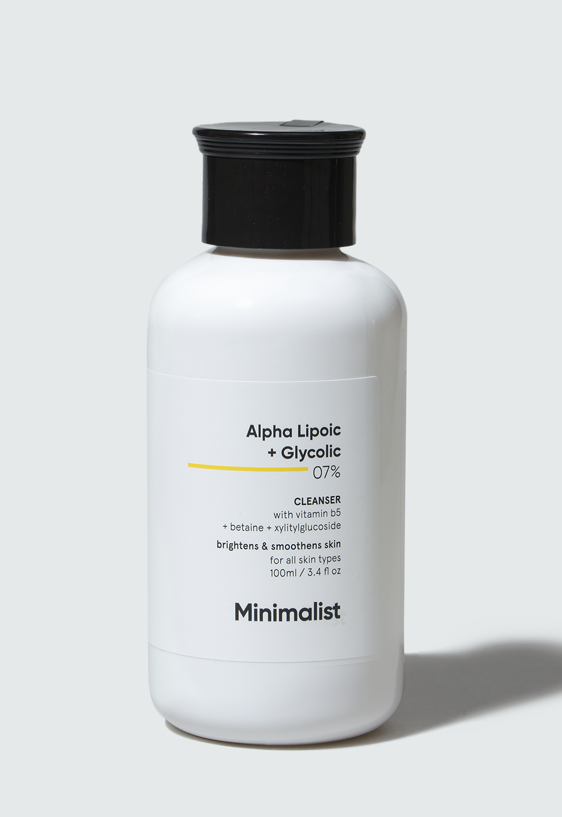 Minimalist Alpha Lipoic + Glycolic 7% Cleanser | 100 ml | iBellaa