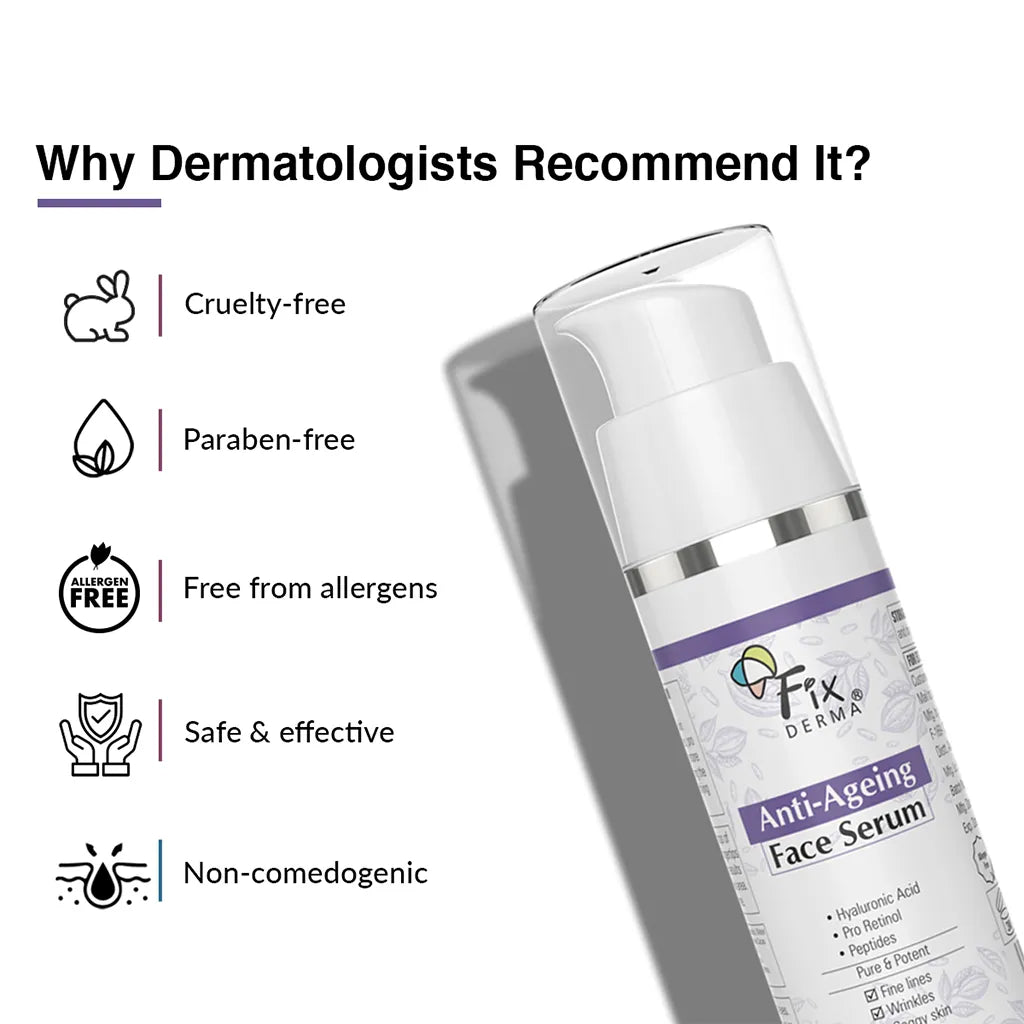 Fixderma Anti Ageing Face Serum | iBellaa