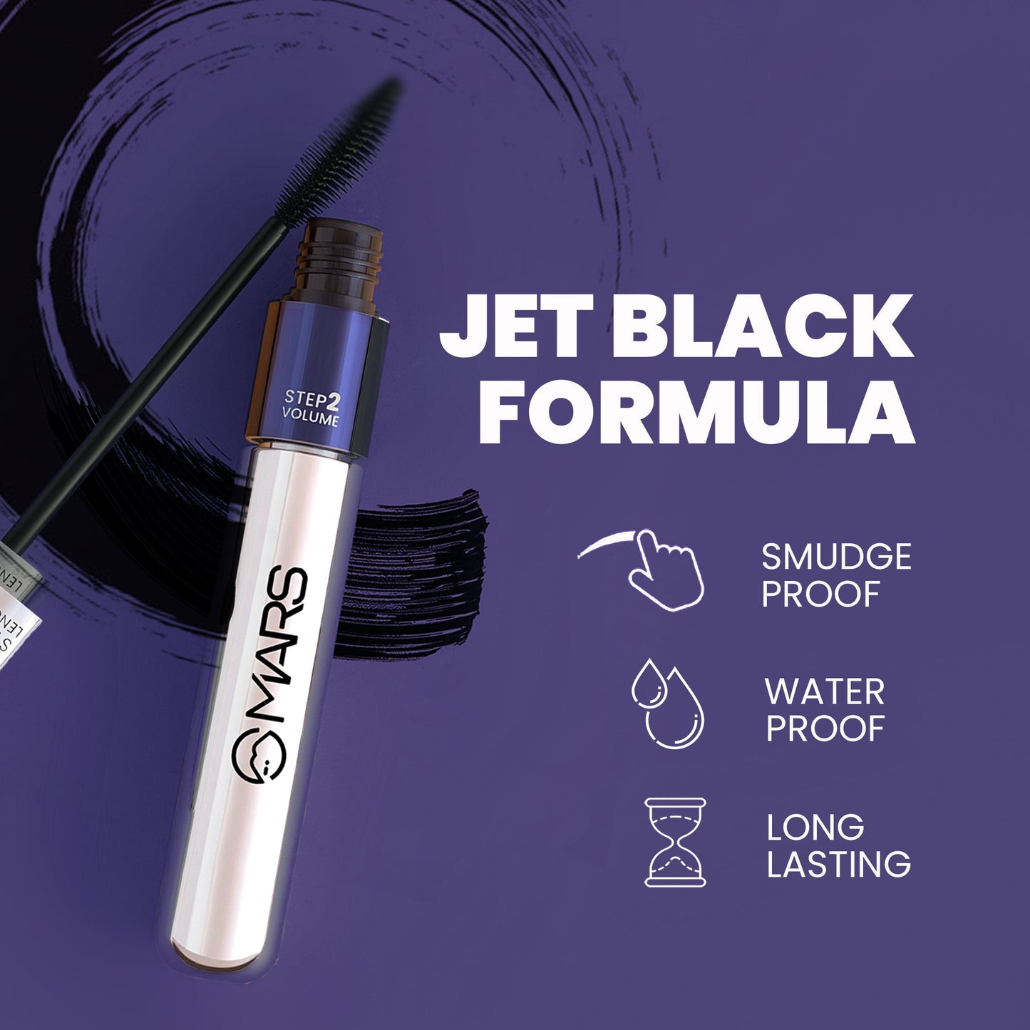 MARS Two-in-One Mascara | Double Trouble | 14 ml | iBellaa