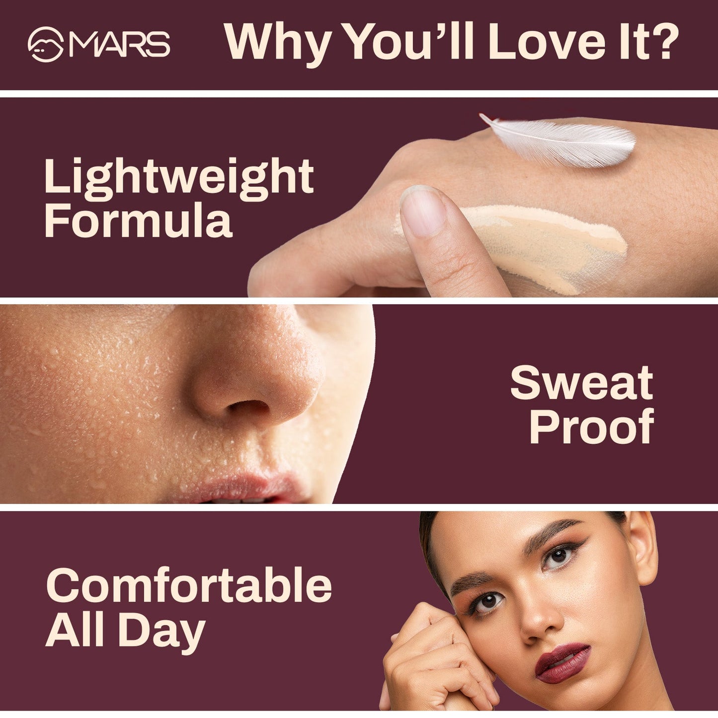 MARS Zero Blend Weightless Foundation | iBellaa