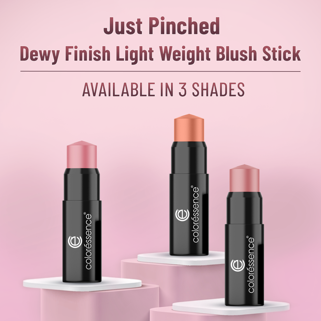 Coloressence Blush Magic Dewy Finish Blush Stick | 7 g | iBellaa