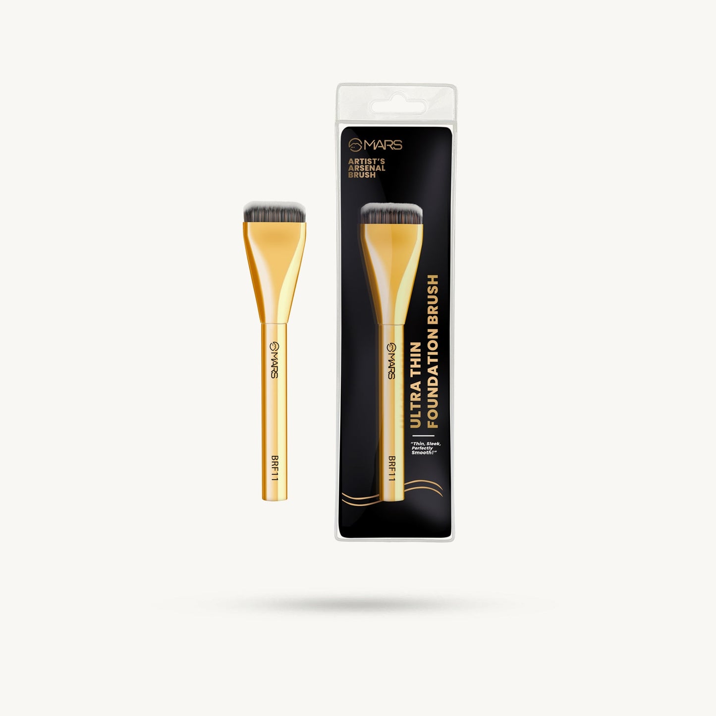 MARS Artist's Arsenal Brush | Ultra Thin foundation Brush | 16 g | iBellaa