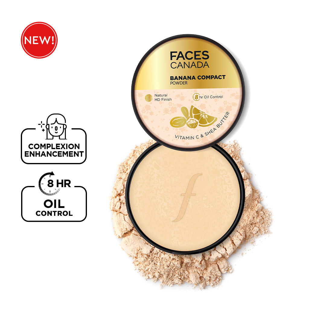 Faces Canada Banana Compact Powder | 9 g | iBellaa