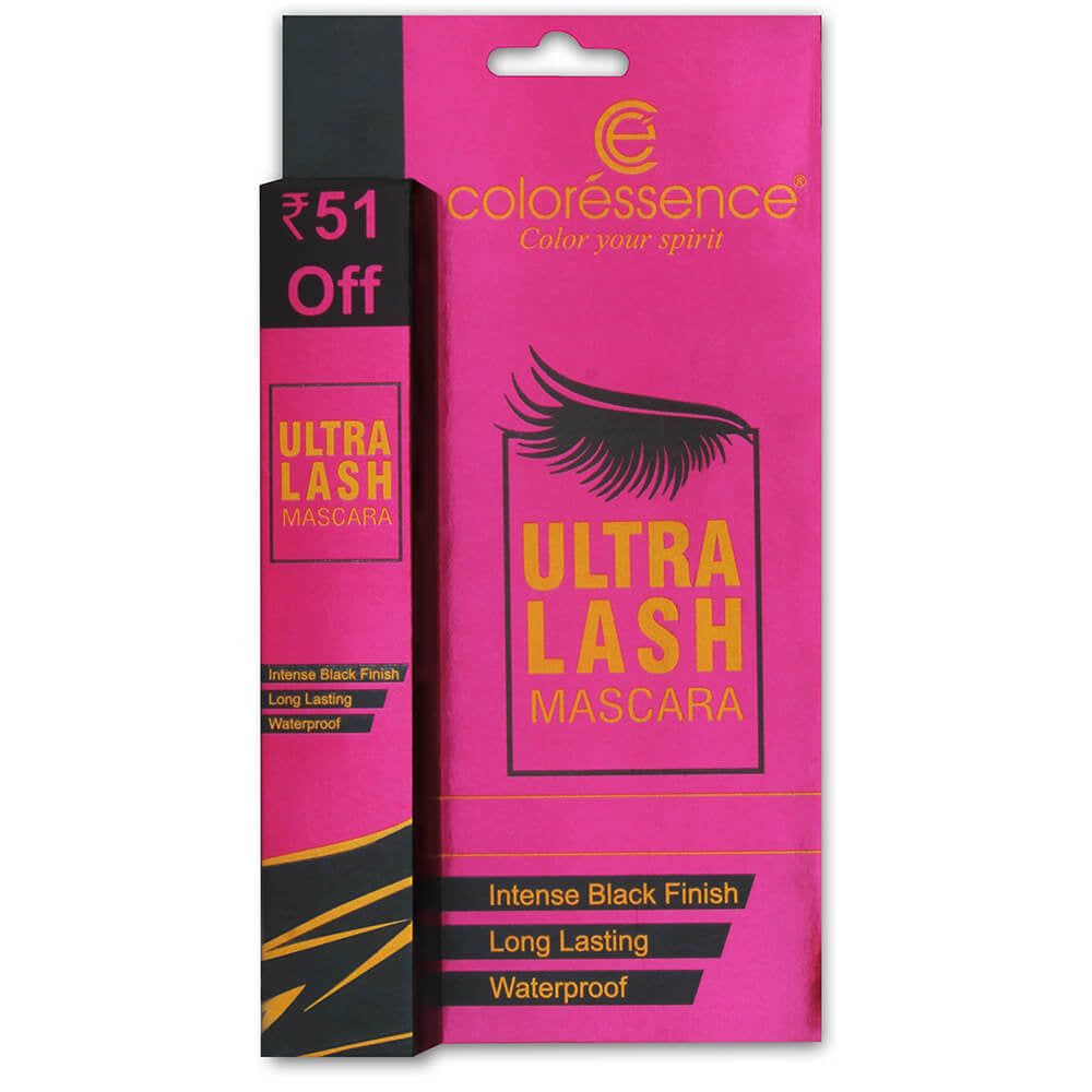 Coloressence Ultra Lash Mascara (Black) | 10 ml | iBellaa