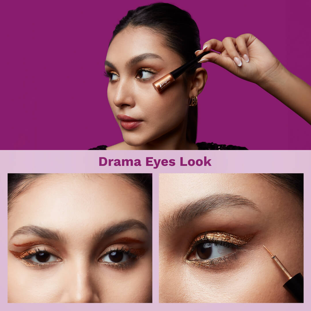 Pilgrim OH THE DRAMA! Metallic Eyeliner | 3.5 ml | iBellaa