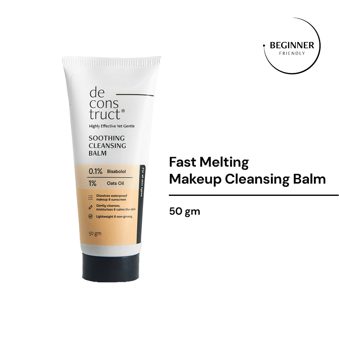 Deconstruct Soothing cleansing balm - 0.1% bisabolol and 1% Avena sativa Oil (oats oil) | 50 g | iBellaa