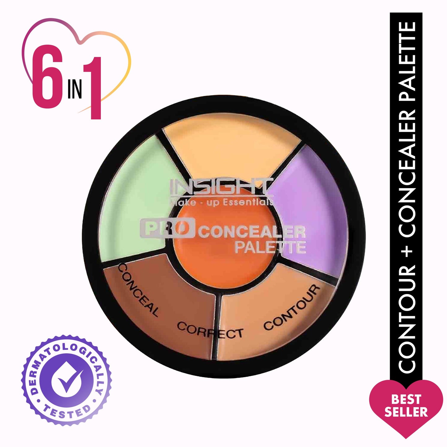 Insight Cosmetics Pro Concealer Palette | 15 g | iBellaa