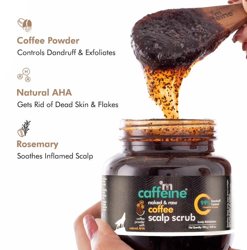 mCaffeine Coffee Scalp Scrub - 250g | iBellaa