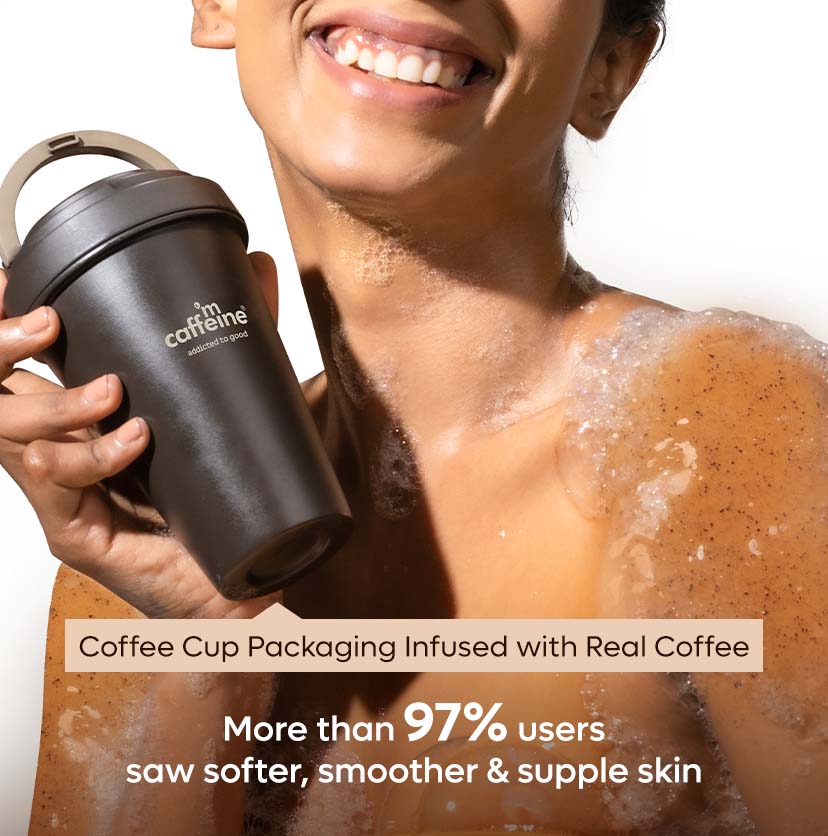 mCaffeine Coffee Body Wash with Vitamin E | 300ml | iBellaa