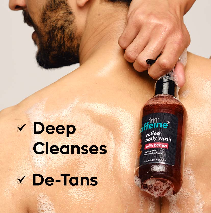 mCaffeine Coffee Body Wash with Berries - 200ml | iBellaa
