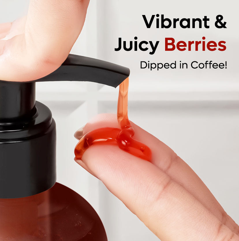 mCaffeine Coffee Body Wash with Berries - 200ml | iBellaa