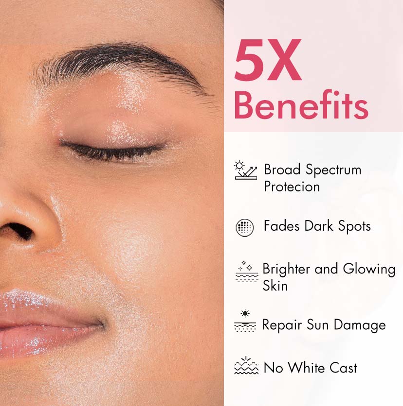 mCaffeine Brightening Sunscreen SPF 50 PA++++ | 50 ml | iBellaa