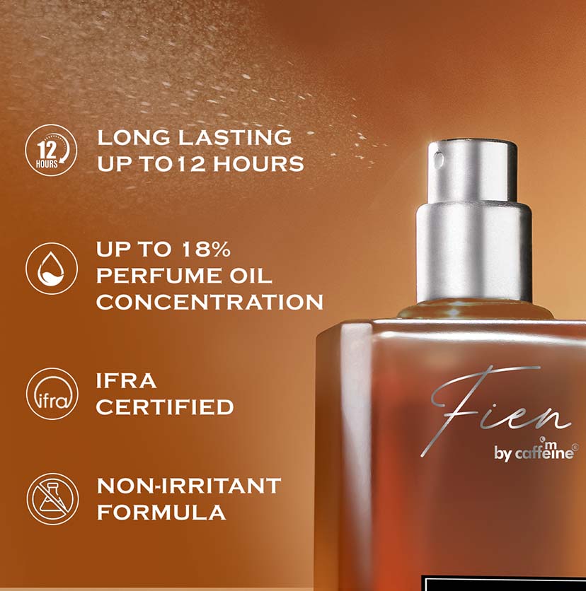 mcaffeine Fierce Perfume for Men - Citrusy Scent - 100ml | iBellaa