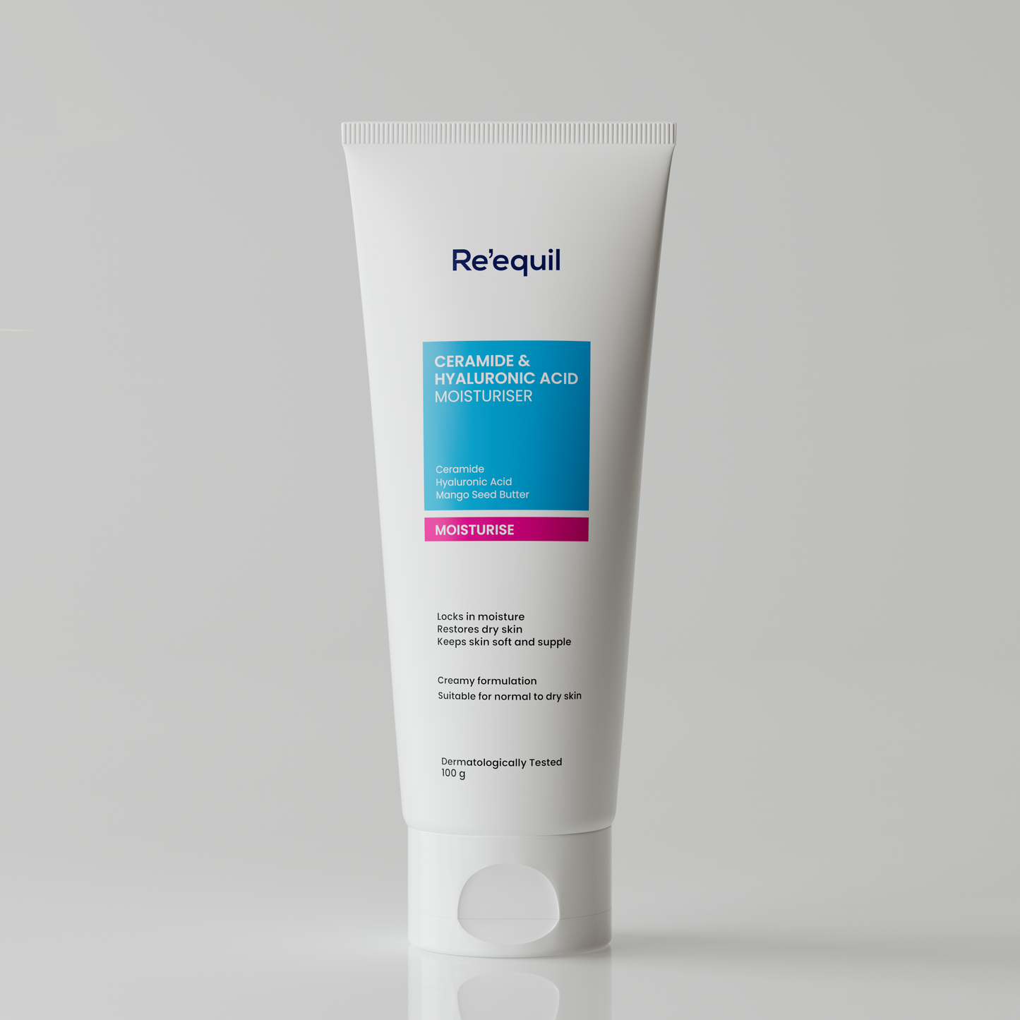 Re'equil Ceramide & Hyaluronic Acid Moisturiser | 100 g | iBellaa