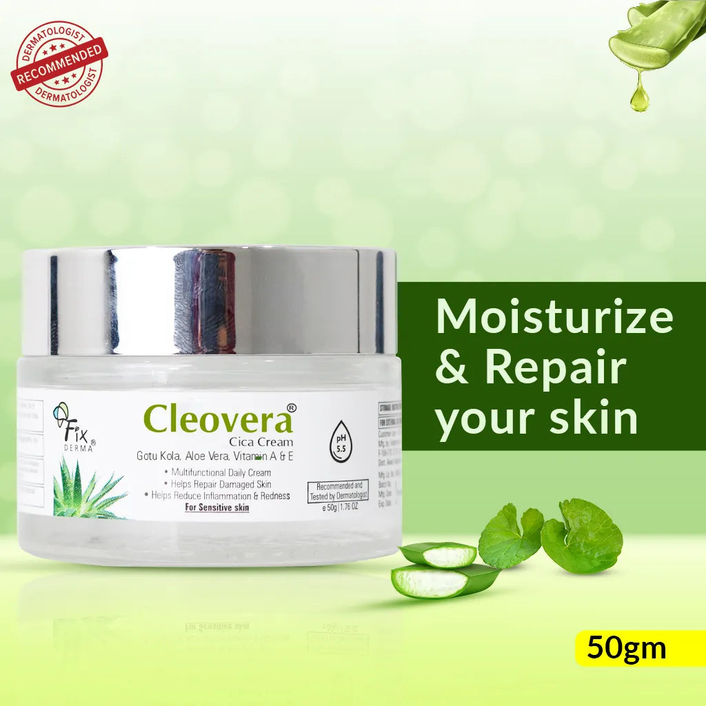 Fixderma Cleovera Cica Cream | 50 g | iBellaa