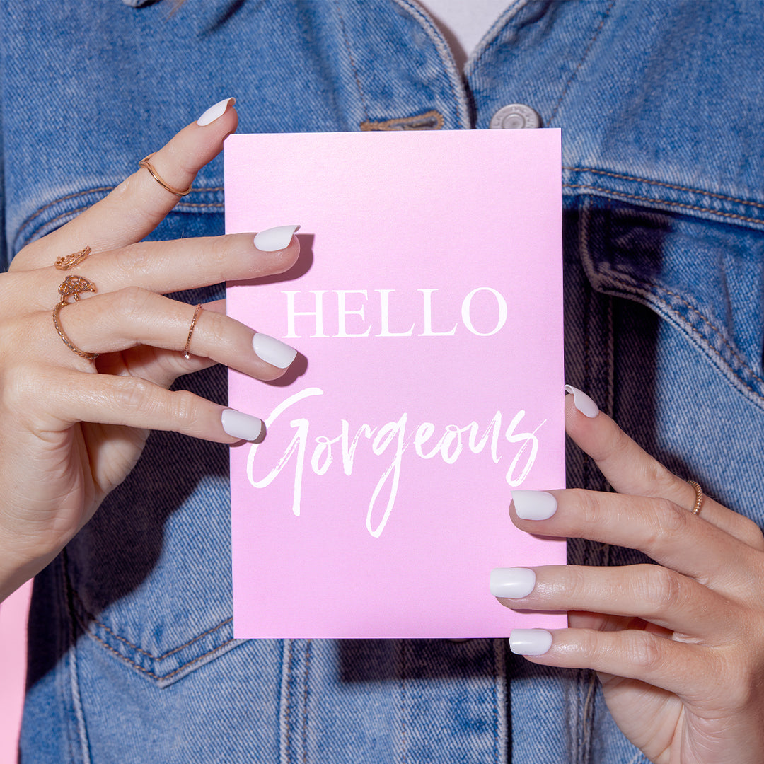 L.A. GIRL Oh So Shiny Nail Tips - Cloud Nine | 25 Pc Kit | iBellaa