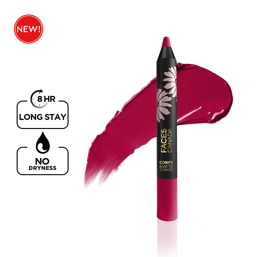 Faces Canada Comfy Matte Crayon | 2.8 g | iBellaa