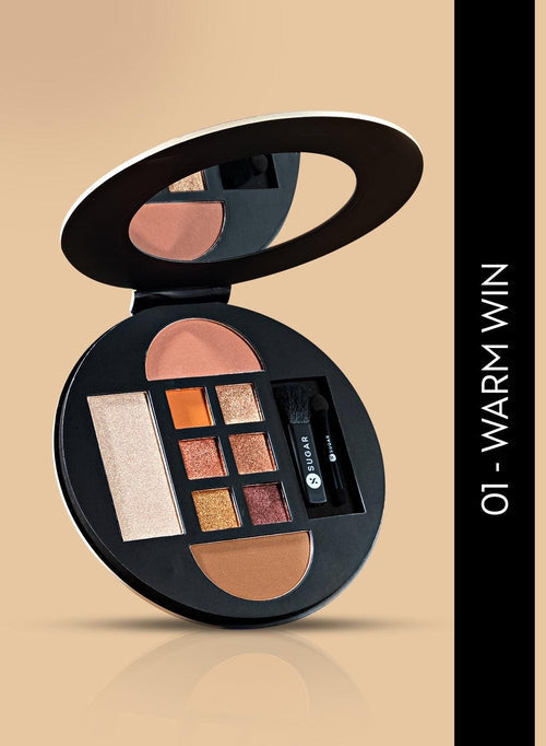 SUGAR Contour De Force Eyes And Face Palette | 20.3 g | iBellaa