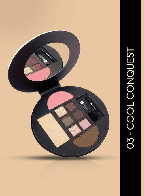 SUGAR Contour De Force Eyes And Face Palette | 20.3 g | iBellaa