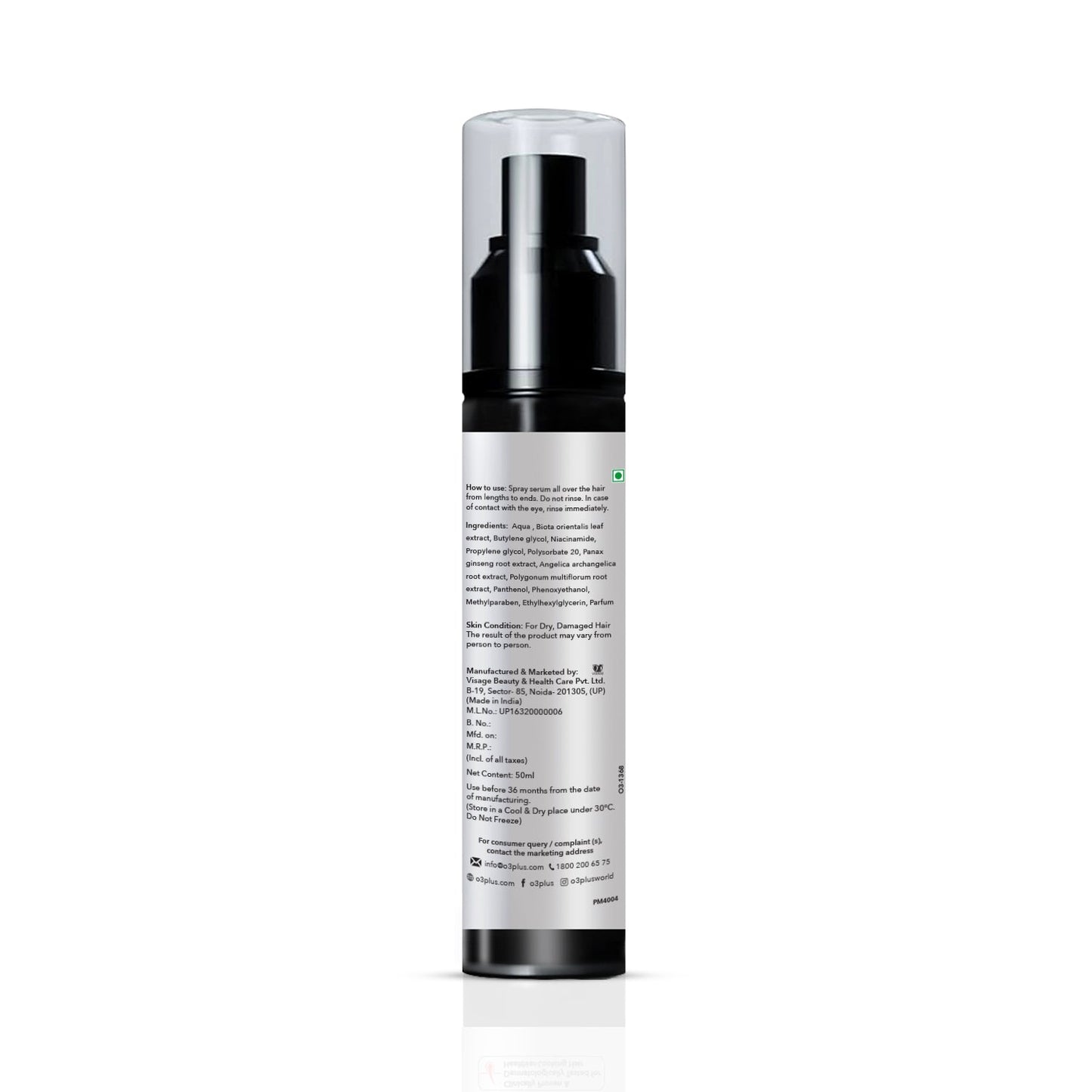 O3+ Densiderm Scalp Spray for Women | 50 ml | iBellaa