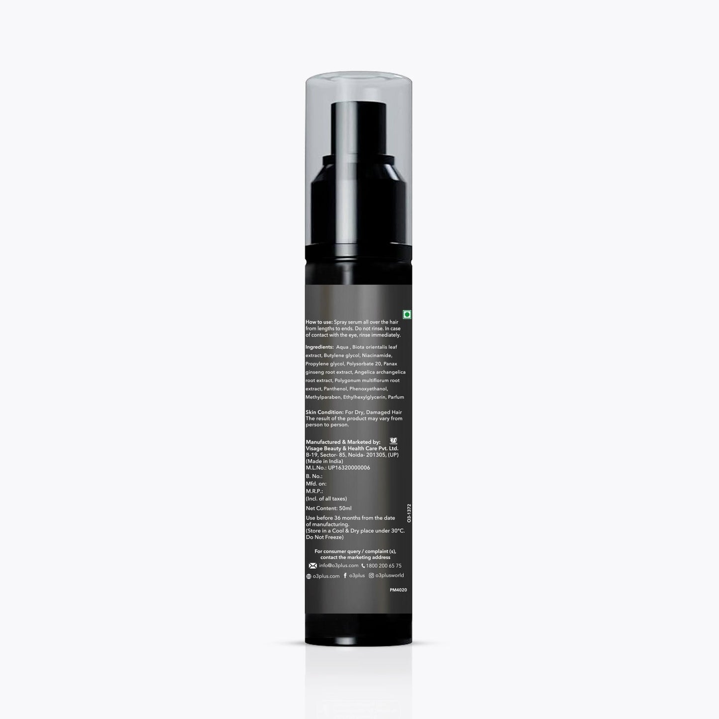 O3+ Densiderm Scalp Spray for Men | 50 ml | iBellaa