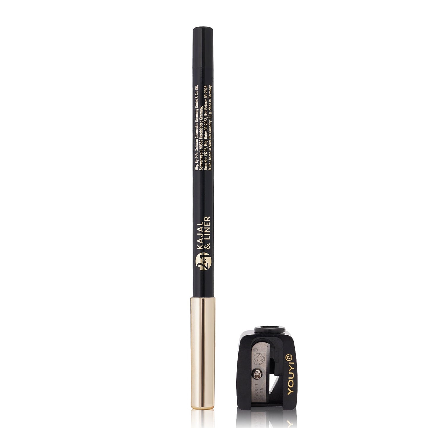Swiss Beauty Bold & Black Kajal | 1.2 g | iBellaa