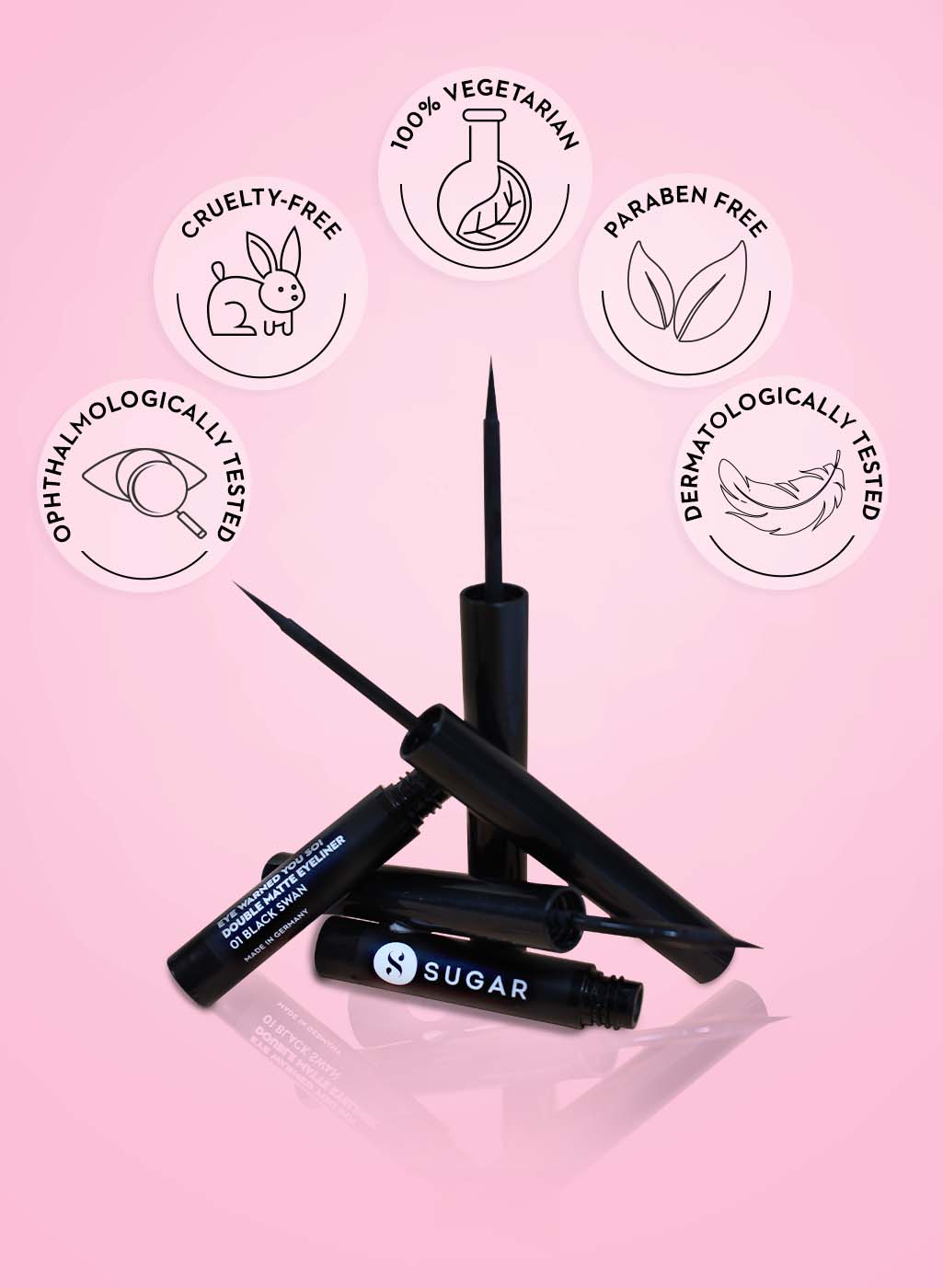 SUGAR Eye Warned You So! Double Matte Eyeliner | 1.7 ml | iBellaa