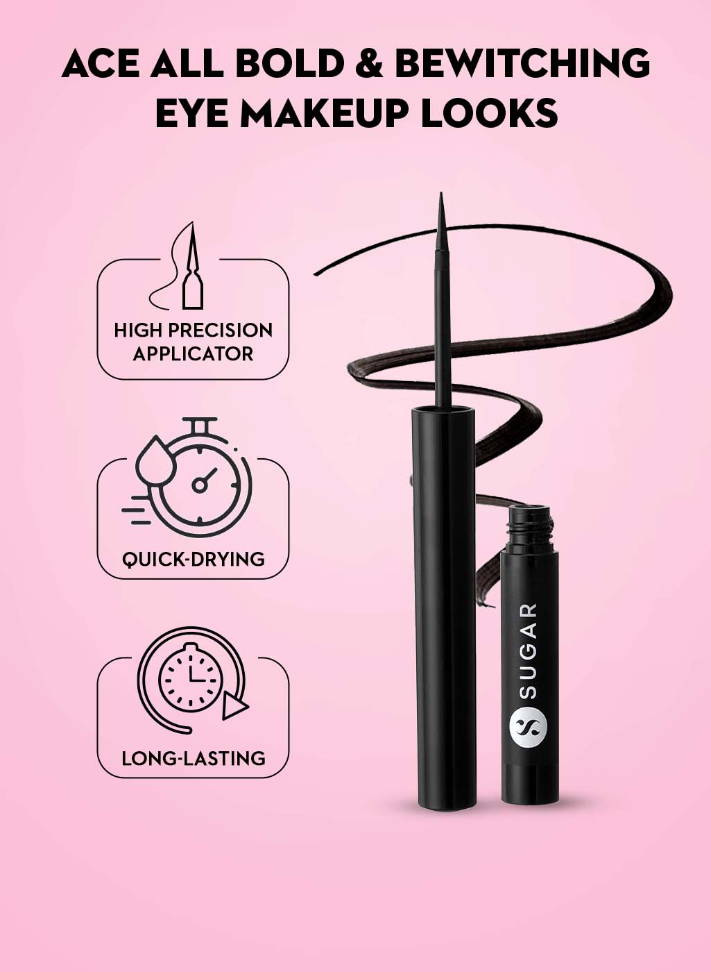 SUGAR Eye Warned You So! Double Matte Eyeliner | 1.7 ml | iBellaa