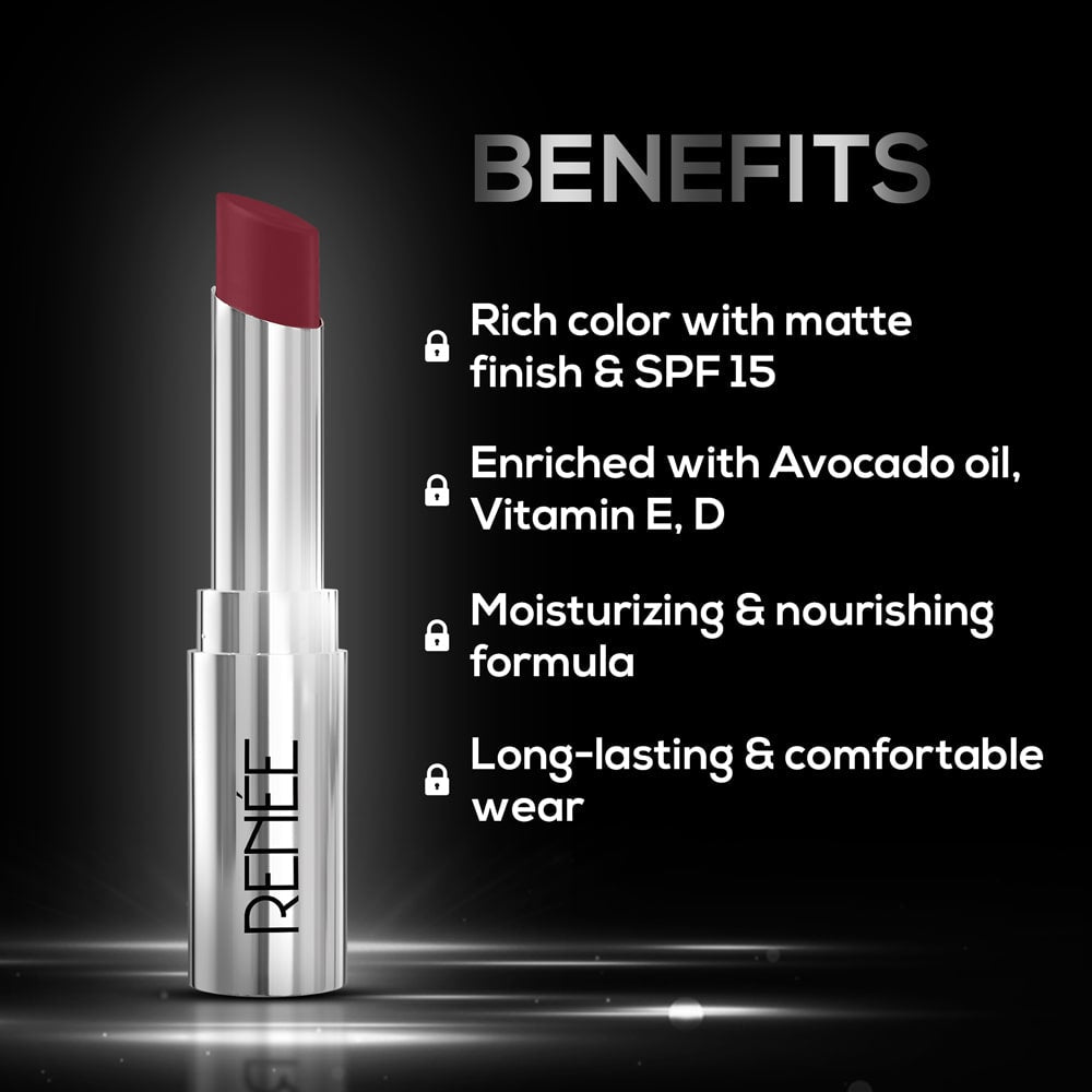 RENEE Matte Lock Lipstick | iBellaa