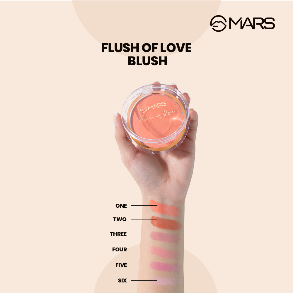 MARS Face Blusher | Flush of Love | 8 g | iBellaa