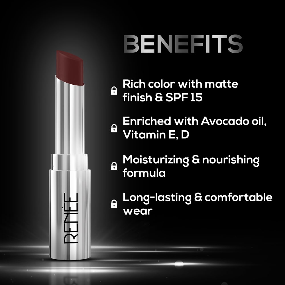 RENEE Matte Lock Lipstick | iBellaa