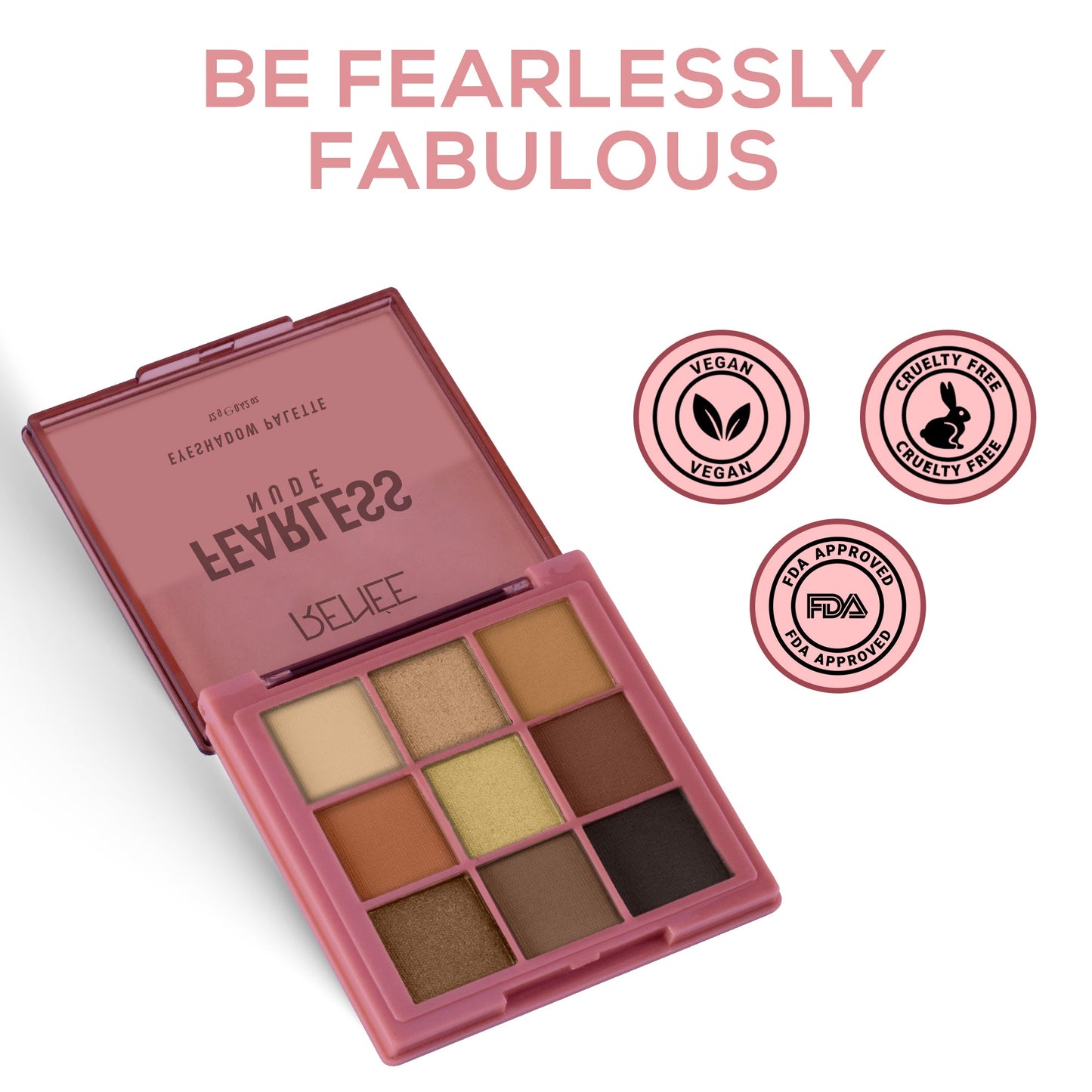 RENEE Fearless Eyeshadow Palette 12gm | iBellaa