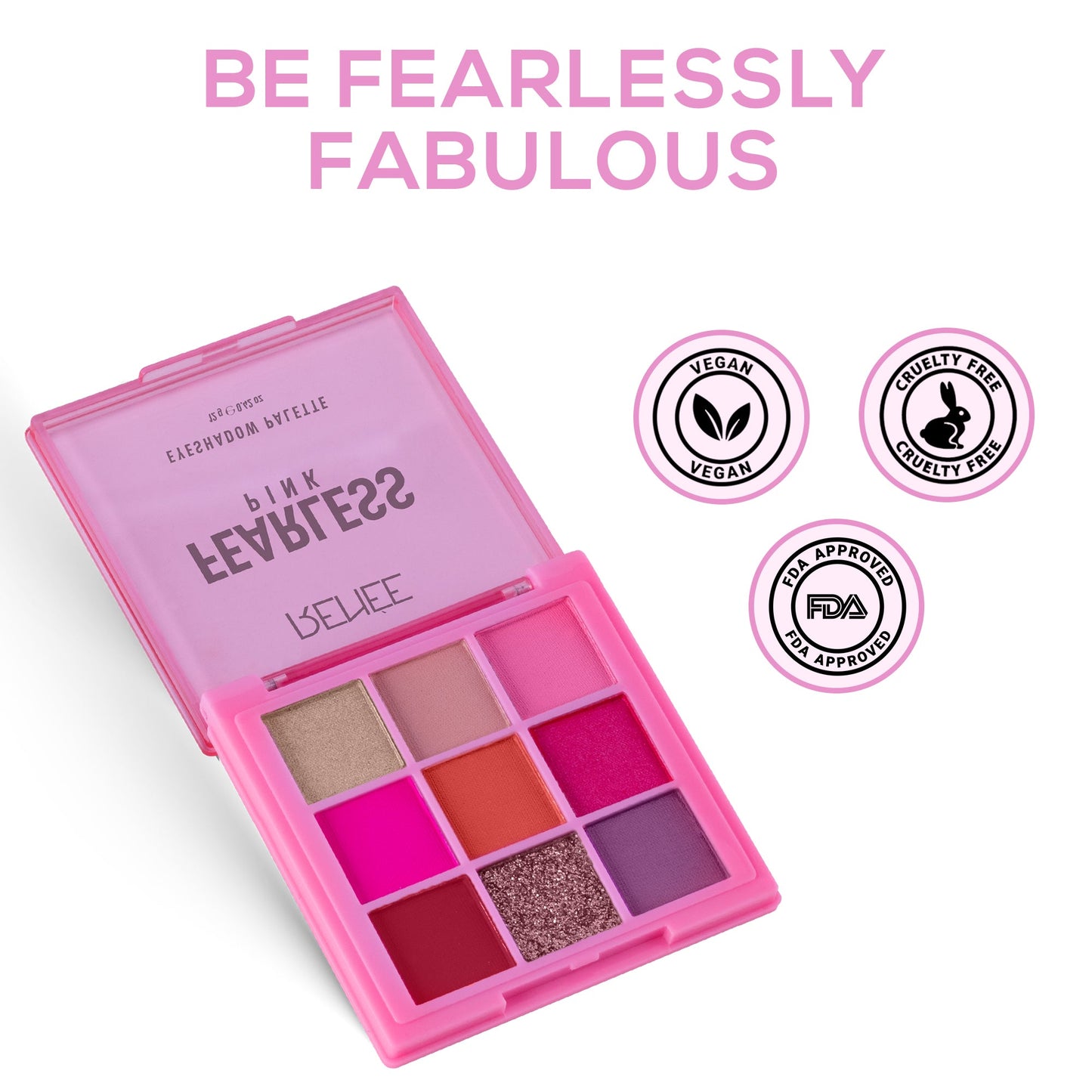 RENEE Fearless Eyeshadow Palette 12gm | iBellaa