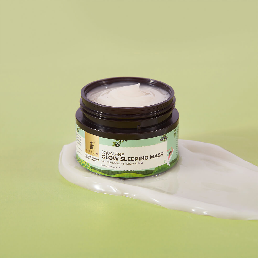 Pilgrim Squalane Glow Sleeping Mask | 50 g | iBellaa