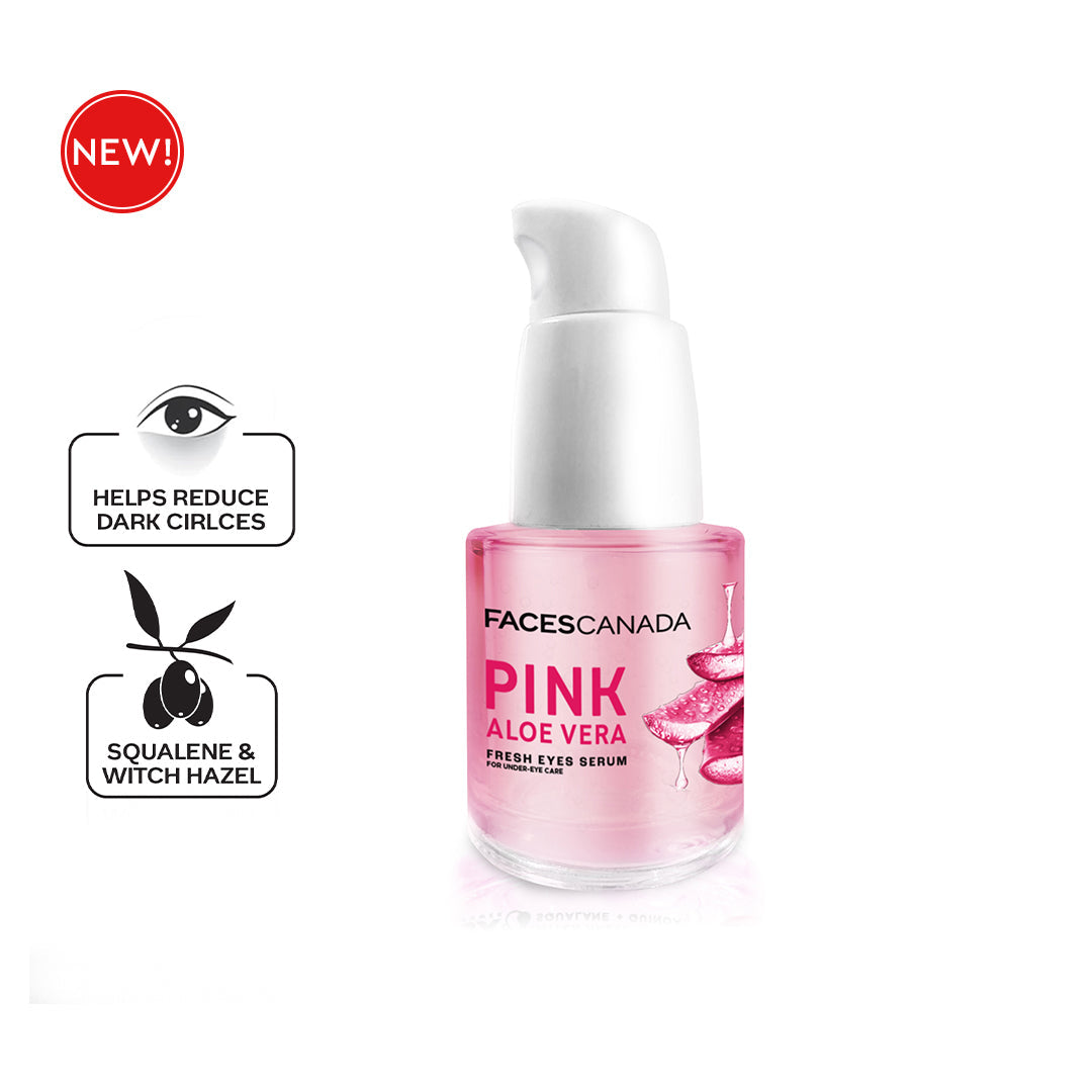Faces Canada Pink Aloe Vera Fresh Eyes Serum | 50 g | iBellaa