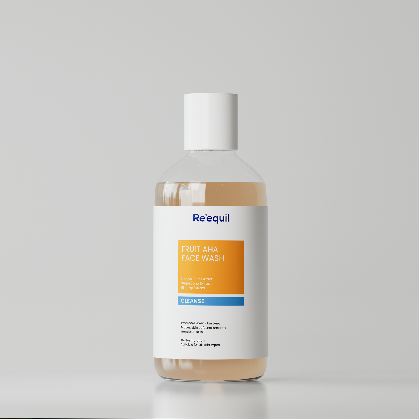 Re'equil Fruit AHA Face Wash | 200 ml | iBellaa