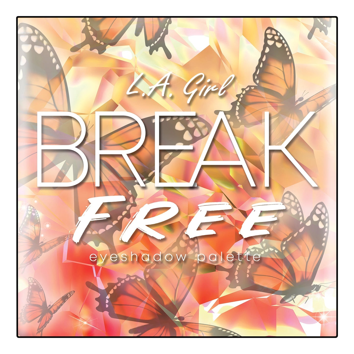 L.A GIRL Break Free Eyeshadow Palette Be You | 35 g | iBellaa