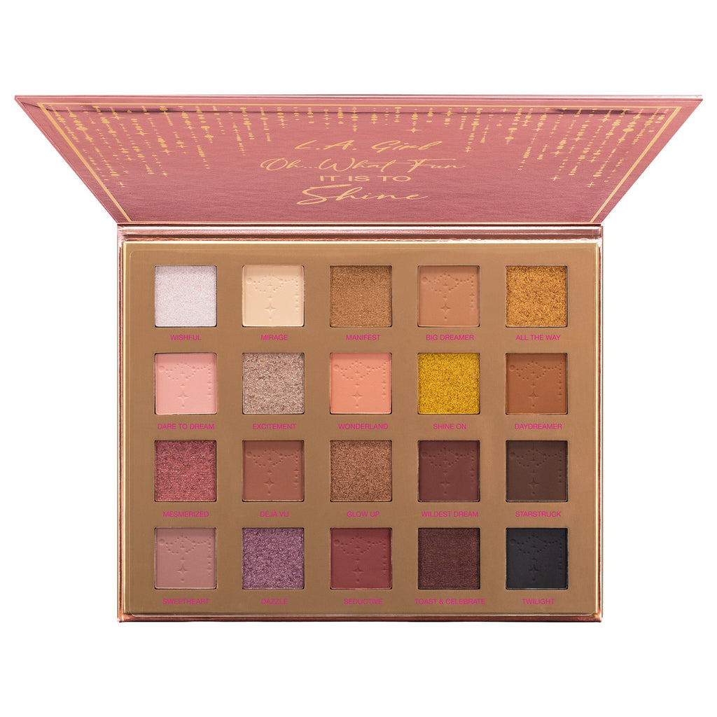 L.A GIRL Dazzle All The Way 20 Color Eye Shadow Palette | 30 g | iBellaa