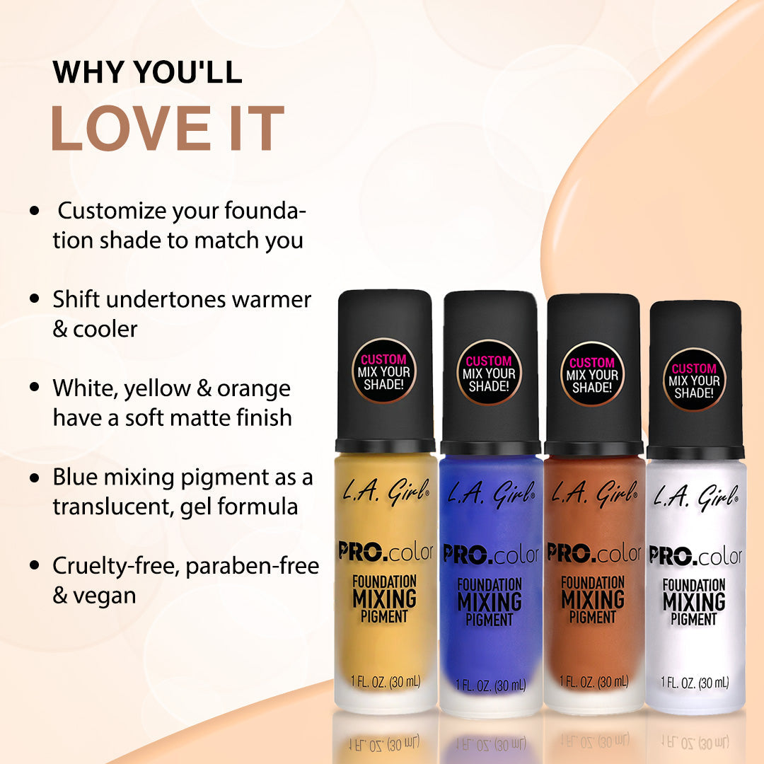 L.A GIRL Pro. color Foundation Mixing Pigment | 30 ml | iBellaa