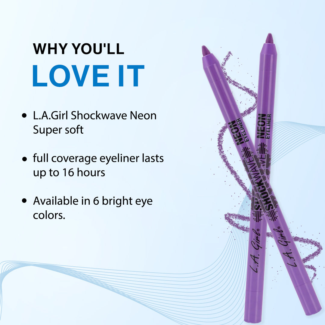 L.A GIRL Shockwave Neon Eye Liner | 1.2 g | iBellaa