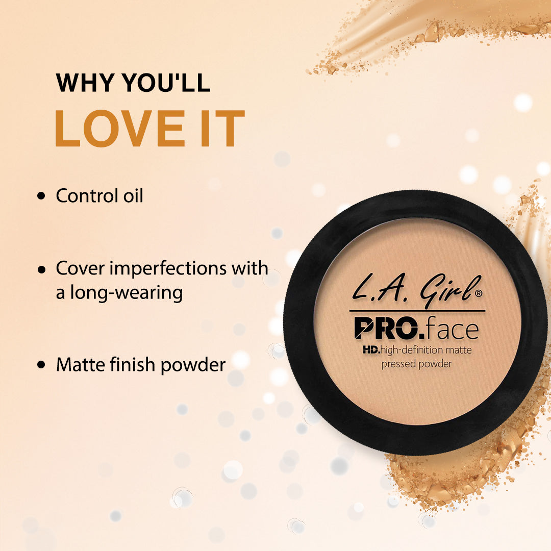 L.A GIRL HD Pro Face Pressed Powder | 7 g | iBellaa