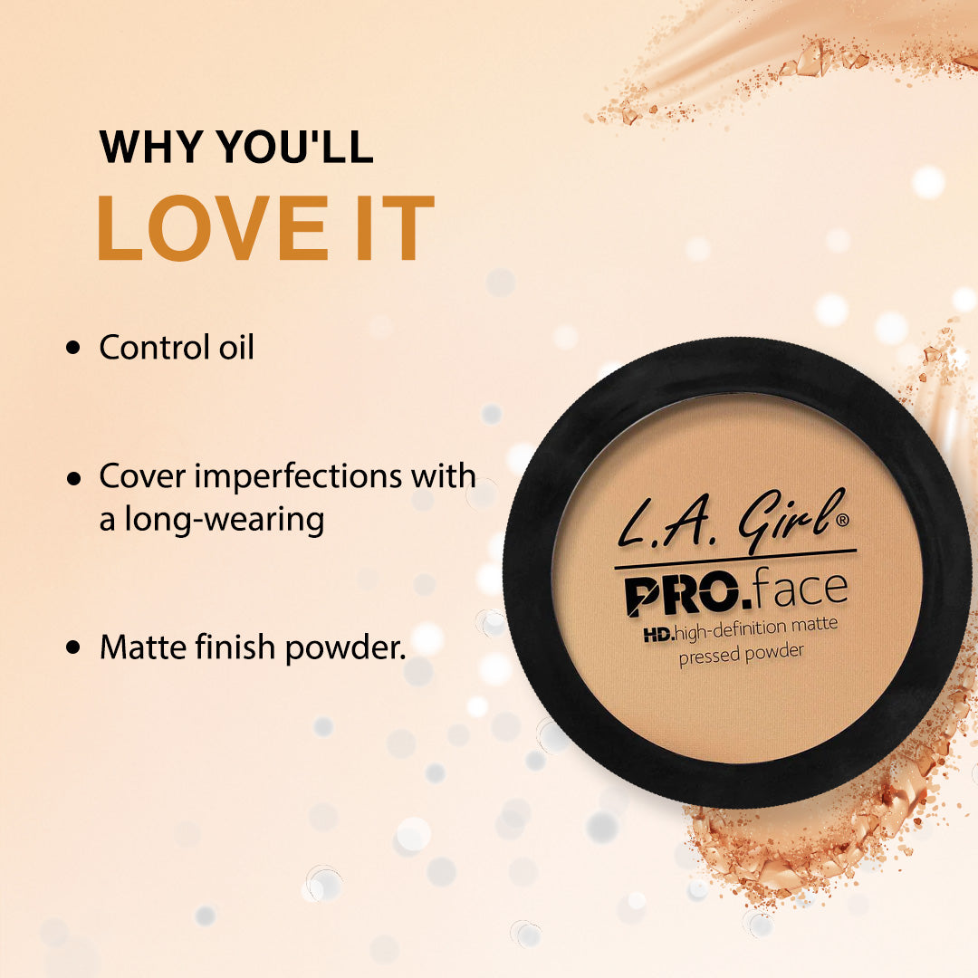 L.A GIRL HD Pro Face Pressed Powder | 7 g | iBellaa